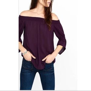 Smocked Off the shoulder top
